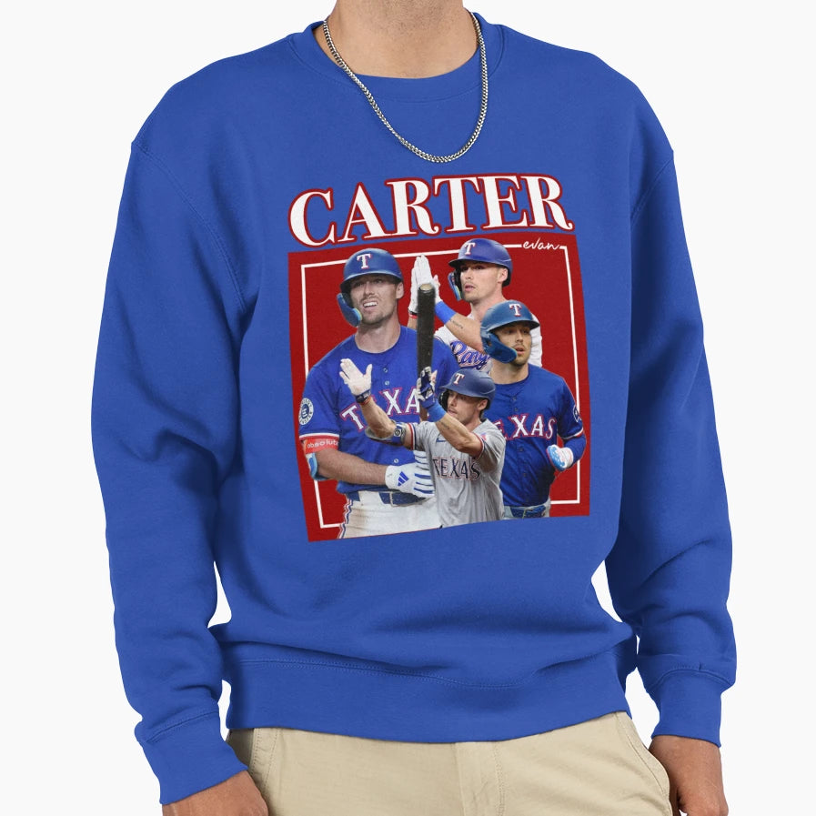 Evan Carter Sweatshirt - Minimalist Print Men Women - T-Shirt, Sweatshirt, Hoodie
