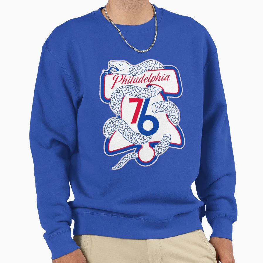 76Ers City Sweatshirt - Custom Art Print for Adults - T-Shirt, Sweatshirt, Hoodie