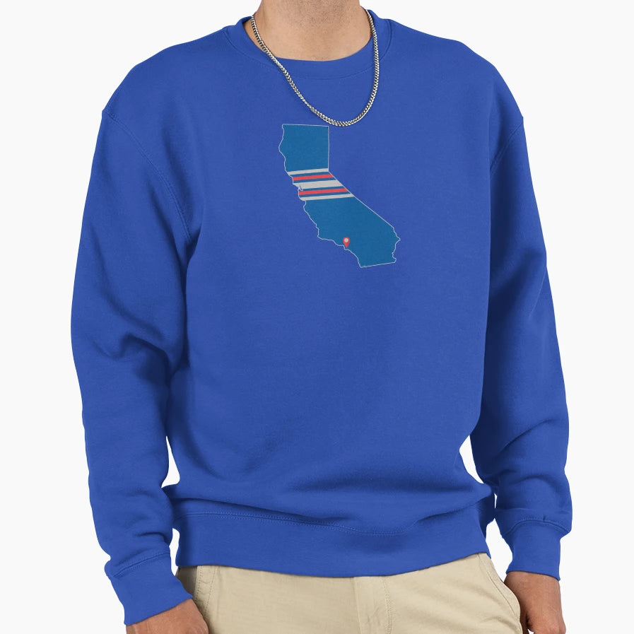 Los Angeles Baseball Sweatshirt - Trendy Graphic Unisex - T-Shirt, Sweatshirt, Hoodie