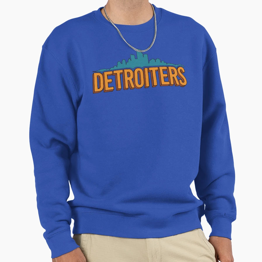 Detroiters Sweatshirt - Fun Novelty Design for Adults - T-Shirt, Sweatshirt, Hoodie