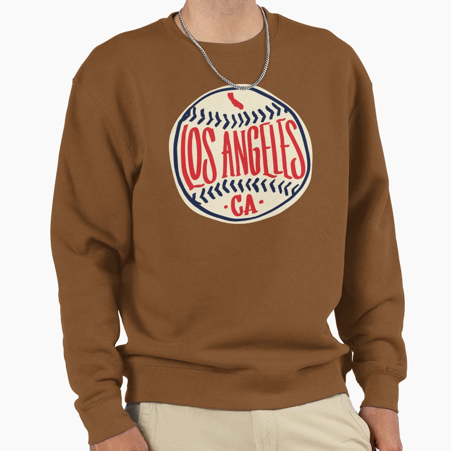 Los Angeles California Hand Drawn Sweatshirt - Novelty Apparel for Adults - T-Shirt, Sweatshirt, Hoodie