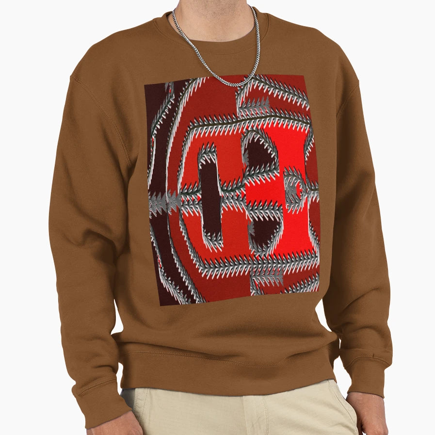 Abstractly Way Work Pattern Sweatshirt - Minimalist Print Unisex - T-Shirt, Sweatshirt, Hoodie