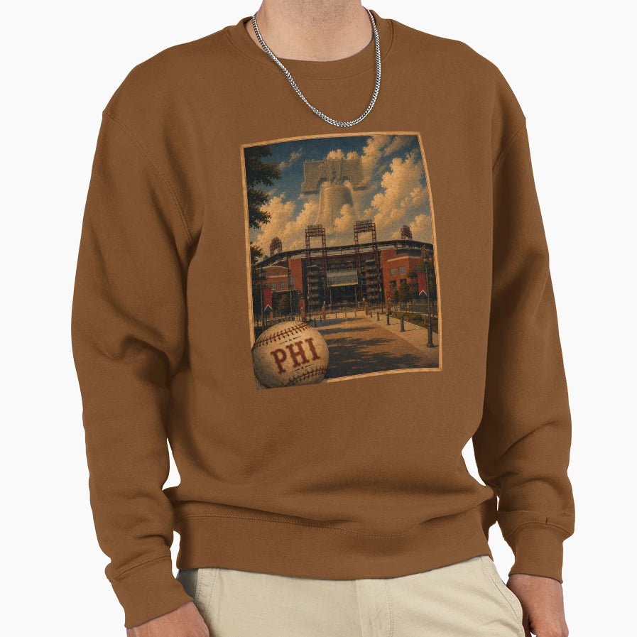 Philadelphia Baseball Haven Sweatshirt - Aesthetic Graphic for Adults - T-Shirt, Sweatshirt, Hoodie