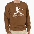 Cincinnati Sweatshirt - Fun Novelty Design for Adults - T-Shirt, Sweatshirt, Hoodie