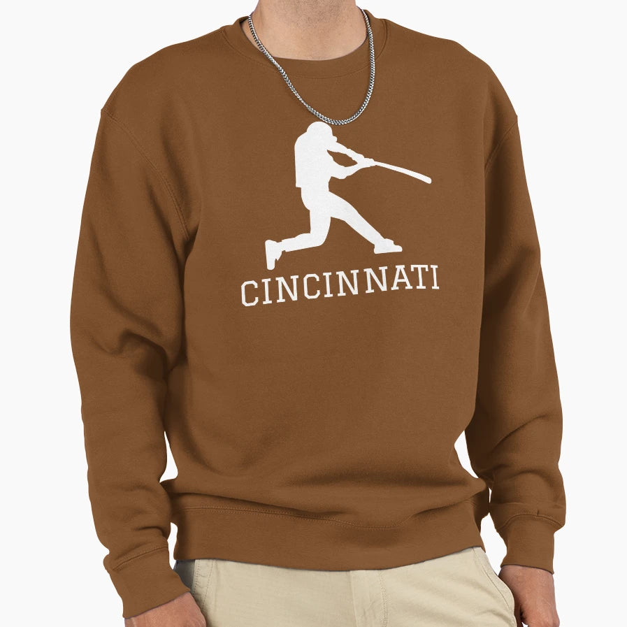 Cincinnati Sweatshirt - Fun Novelty Design for Adults - T-Shirt, Sweatshirt, Hoodie