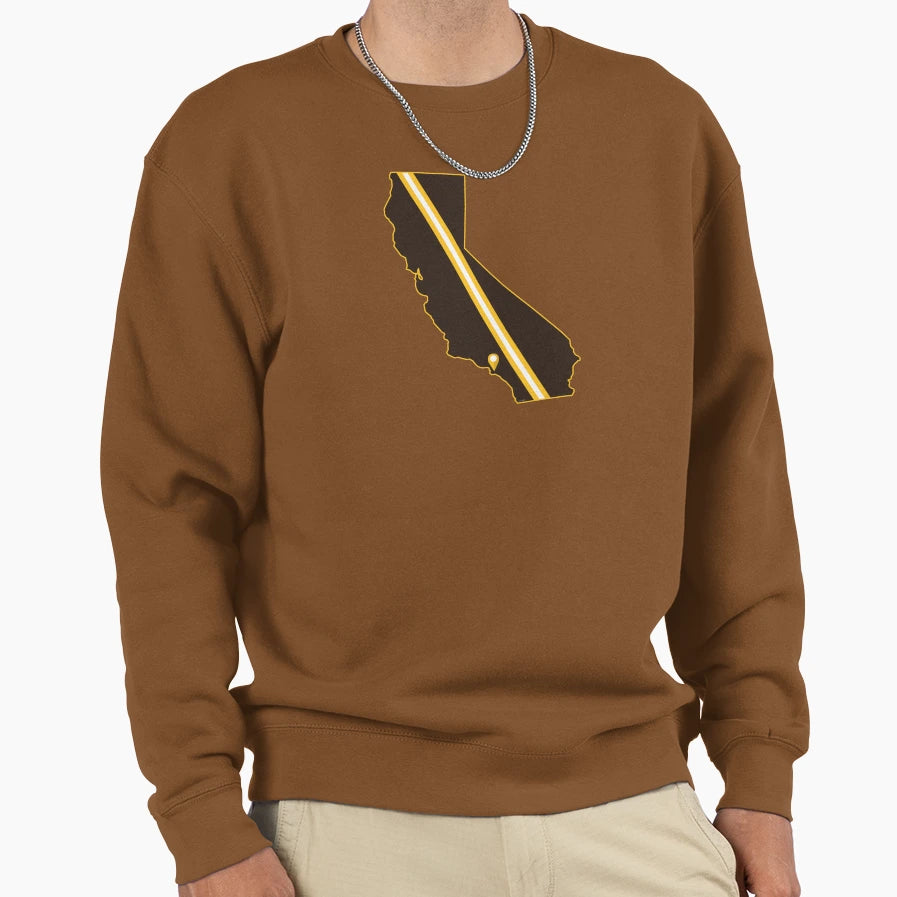 San Diego Baseball Sweatshirt - Graphic Print Men Women - T-Shirt, Sweatshirt, Hoodie