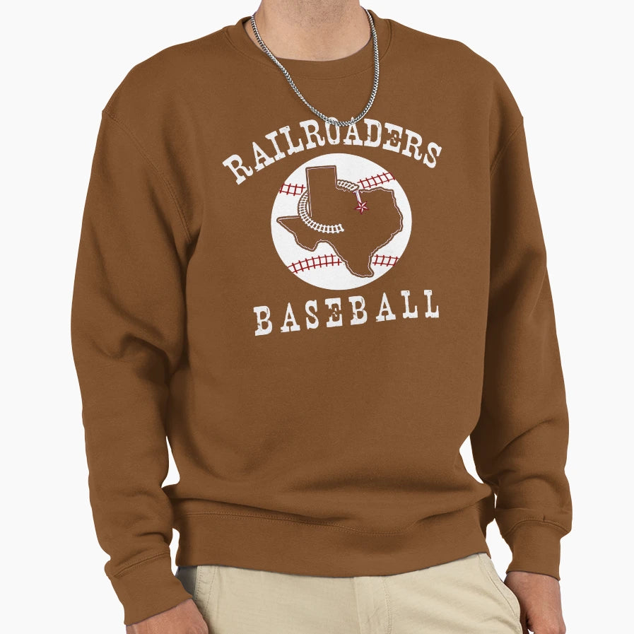 Cleburne Railroaders Sweatshirt - Unique Graphic Men Women - T-Shirt, Sweatshirt, Hoodie