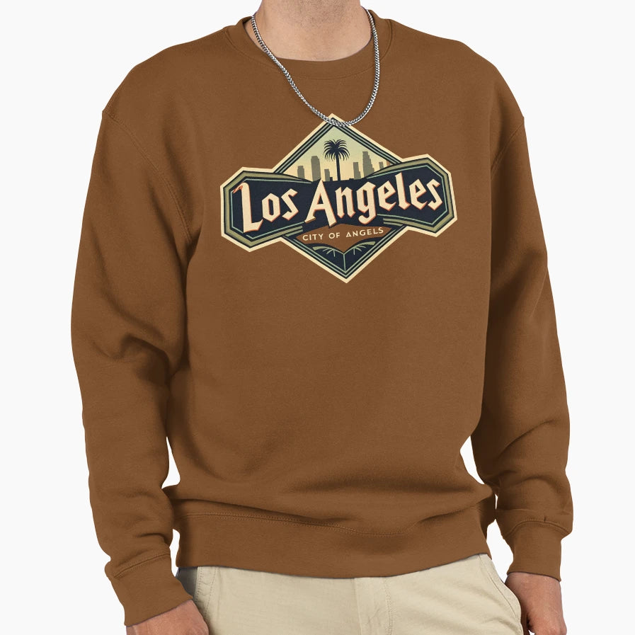 Los Angeles California City Angels Sweatshirt - Unique Graphic Men Women - T-Shirt, Sweatshirt, Hoodie