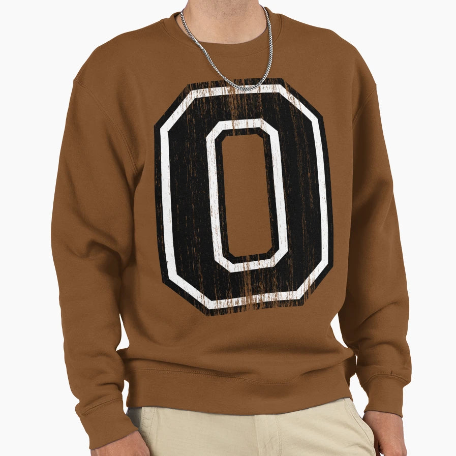 Big Varsity Letter 0 Sweatshirt - Streetwear Style Men Women - T-Shirt, Sweatshirt, Hoodie