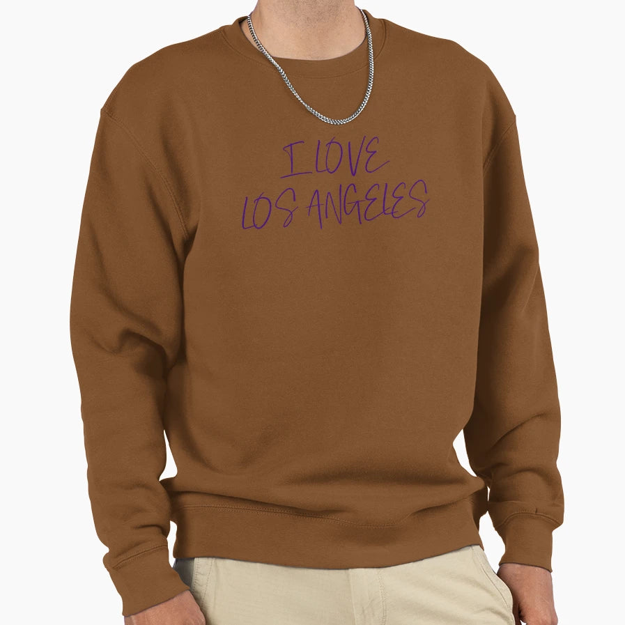 I Love Los Angeles Sweatshirt - Aesthetic Graphic for Adults - T-Shirt, Sweatshirt, Hoodie