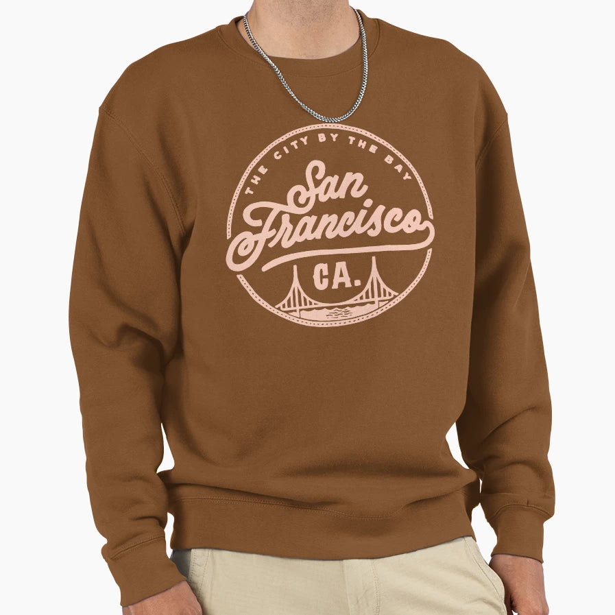 San Francisco California Sweatshirt - Trendy Graphic for Adults - T-Shirt, Sweatshirt, Hoodie