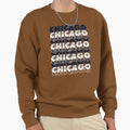 Chicago Bears Colors Sweatshirt - Minimalist Print Unisex - T-Shirt, Sweatshirt, Hoodie