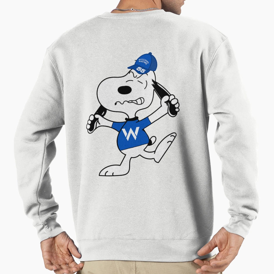 Angry Snoopy Williams Fan Sweatshirt - Custom Art Print Men Women - T-Shirt, Sweatshirt, Hoodie