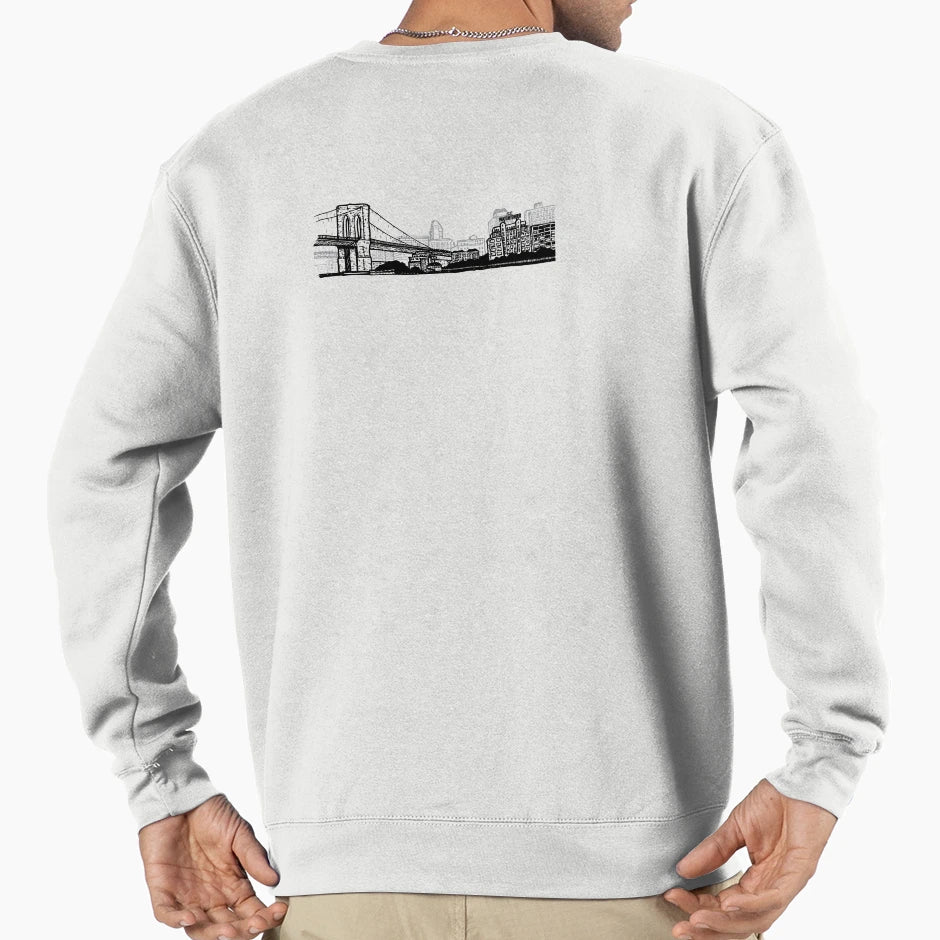 Brooklyn Watchtower New York Sweatshirt - Minimalist Print for Adults - T-Shirt, Sweatshirt, Hoodie