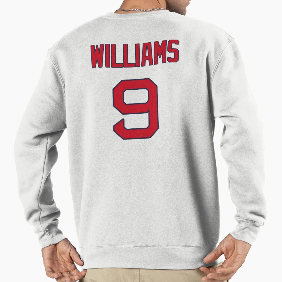Ted Williams 9 Red Sox Sweatshirt - Trendy Graphic for Adults - T-Shirt, Sweatshirt, Hoodie