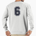 6 Sports Number Six Sweatshirt - Custom Art Print Unisex - T-Shirt, Sweatshirt, Hoodie