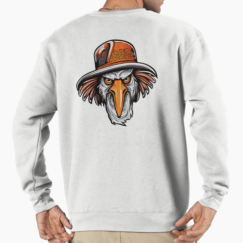 Turkey Fiesta Whimsical Halloween Sweatshirt - Custom Art Print for Adults - T-Shirt, Sweatshirt, Hoodie
