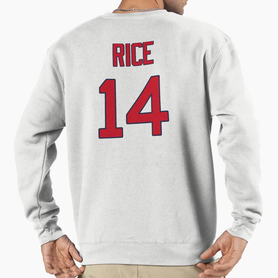 Jim Rice 14 Red Sox Sweatshirt - Graphic Print Men Women - T-Shirt, Sweatshirt, Hoodie