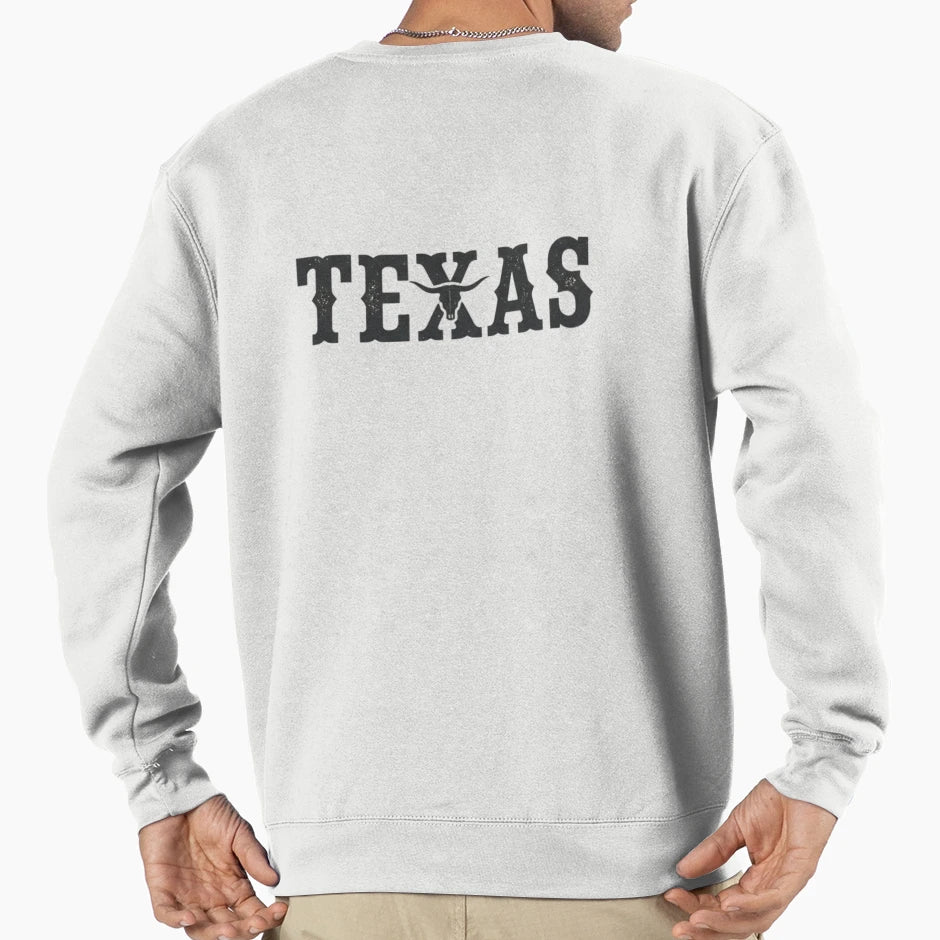 Texas Sweatshirt - Graphic Print Unisex - T-Shirt, Sweatshirt, Hoodie