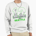 12Th Seattle Football Sweatshirt - Unique Graphic Men Women - T-Shirt, Sweatshirt, Hoodie