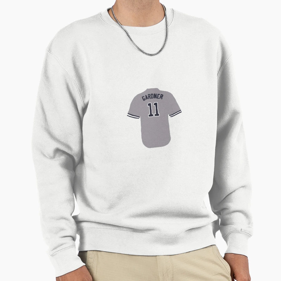 Brett Gardner Jersey Sweatshirt - Graphic Print Unisex - T-Shirt, Sweatshirt, Hoodie