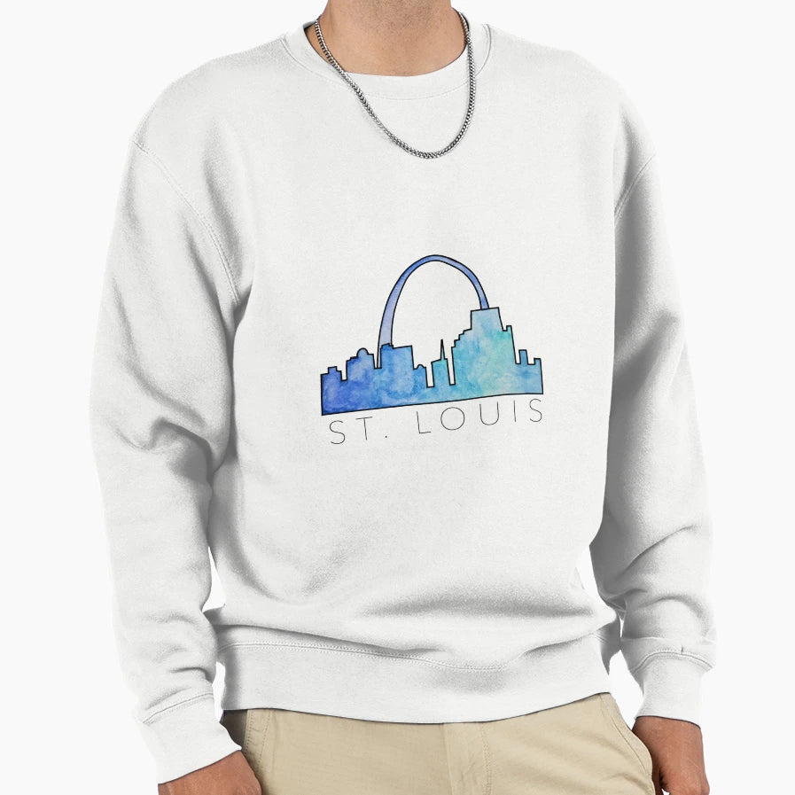 St Louis Sweatshirt - Fun Novelty Design Men Women - T-Shirt, Sweatshirt, Hoodie