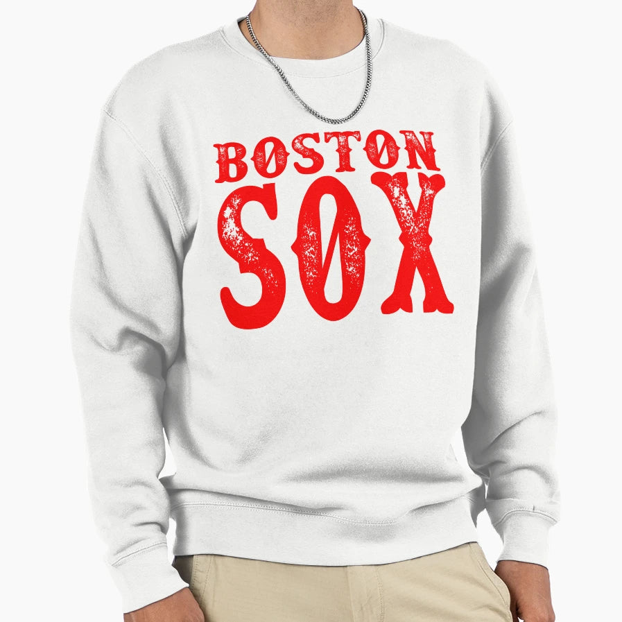 Boston Sweatshirt - Minimalist Print Men Women - T-Shirt, Sweatshirt, Hoodie