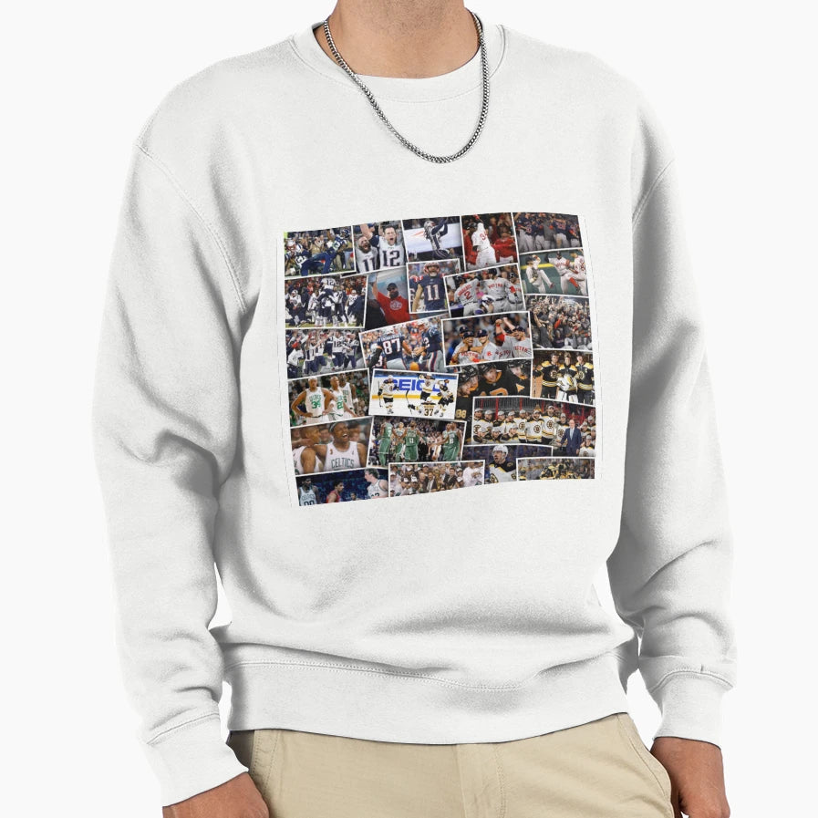 Boston Sports Sweatshirt - Fun Novelty Design Men Women - T-Shirt, Sweatshirt, Hoodie