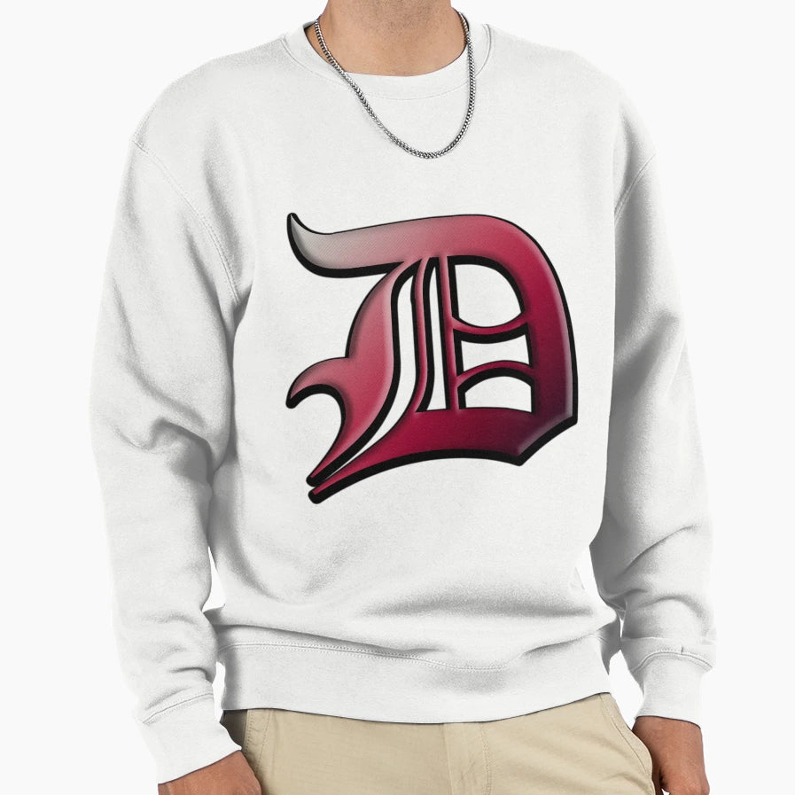 Letter D Sweatshirt - Unique Graphic for Adults - T-Shirt, Sweatshirt, Hoodie