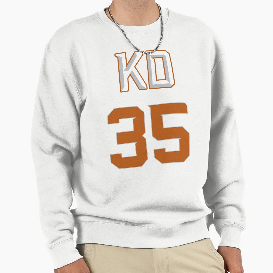Kevin Durant Away Jersey Sweatshirt - Graphic Print Men Women - T-Shirt, Sweatshirt, Hoodie