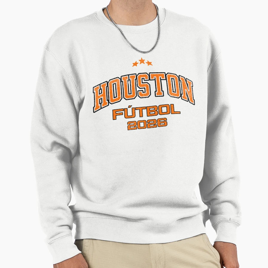 Houston F Tbol 2026 Soccer Fan Gear Sweatshirt - Unique Graphic Men Women - T-Shirt, Sweatshirt, Hoodie