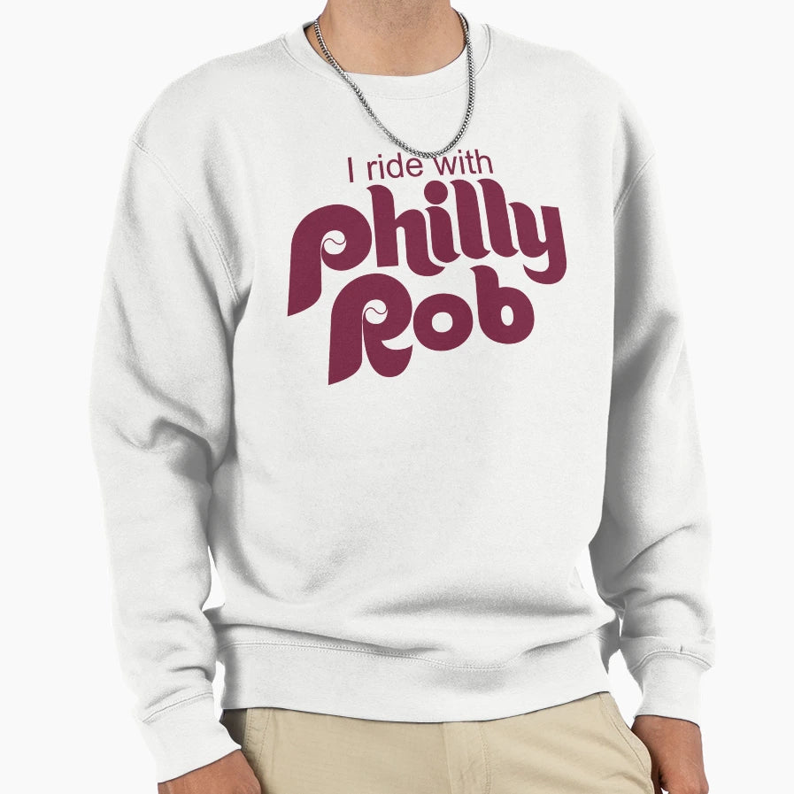 Philly Rob Sweatshirt - Minimalist Print Unisex - T-Shirt, Sweatshirt, Hoodie