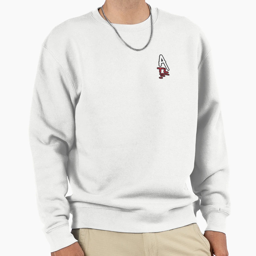 Atl Falcons White Sweatshirt - Fun Novelty Design for Adults - T-Shirt, Sweatshirt, Hoodie