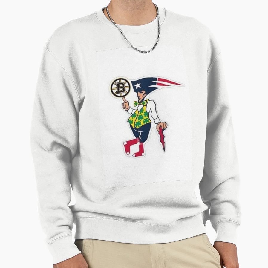 Boston Sports Sweatshirt - Graphic Print for Adults - T-Shirt, Sweatshirt, Hoodie