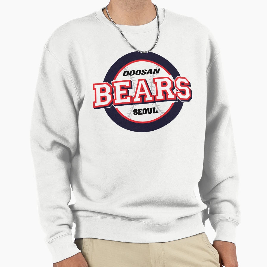 Baseball Kbo Doosan Bears Sweatshirt - Casual Everyday Wear for Adults - T-Shirt, Sweatshirt, Hoodie
