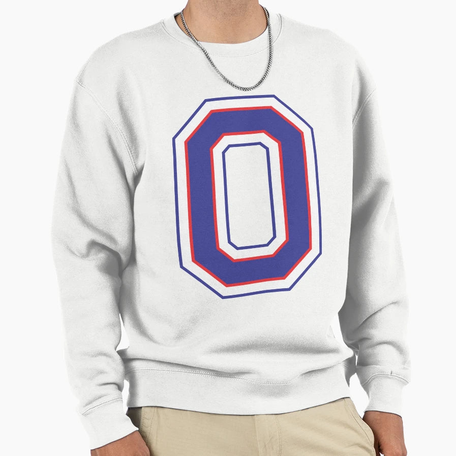 Alphabet O Sweatshirt - Streetwear Style Men Women - T-Shirt, Sweatshirt, Hoodie