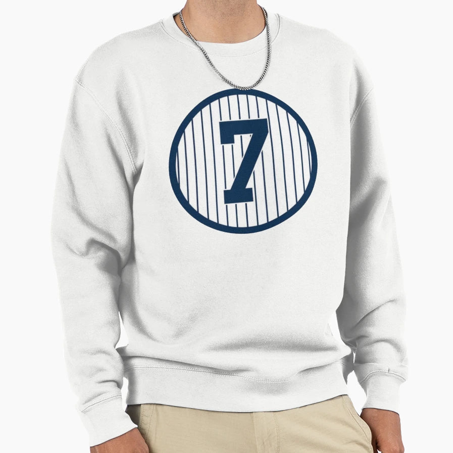 Mickey Mantle New York 7 Sweatshirt - Fun Novelty Design Unisex - T-Shirt, Sweatshirt, Hoodie