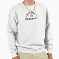 Detroit Baseball Badge Blue Orange Sweatshirt - Streetwear Style Unisex - T-Shirt, Sweatshirt, Hoodie