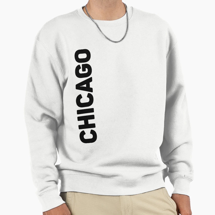 Chicago Sweatshirt - Casual Everyday Wear for Adults - T-Shirt, Sweatshirt, Hoodie