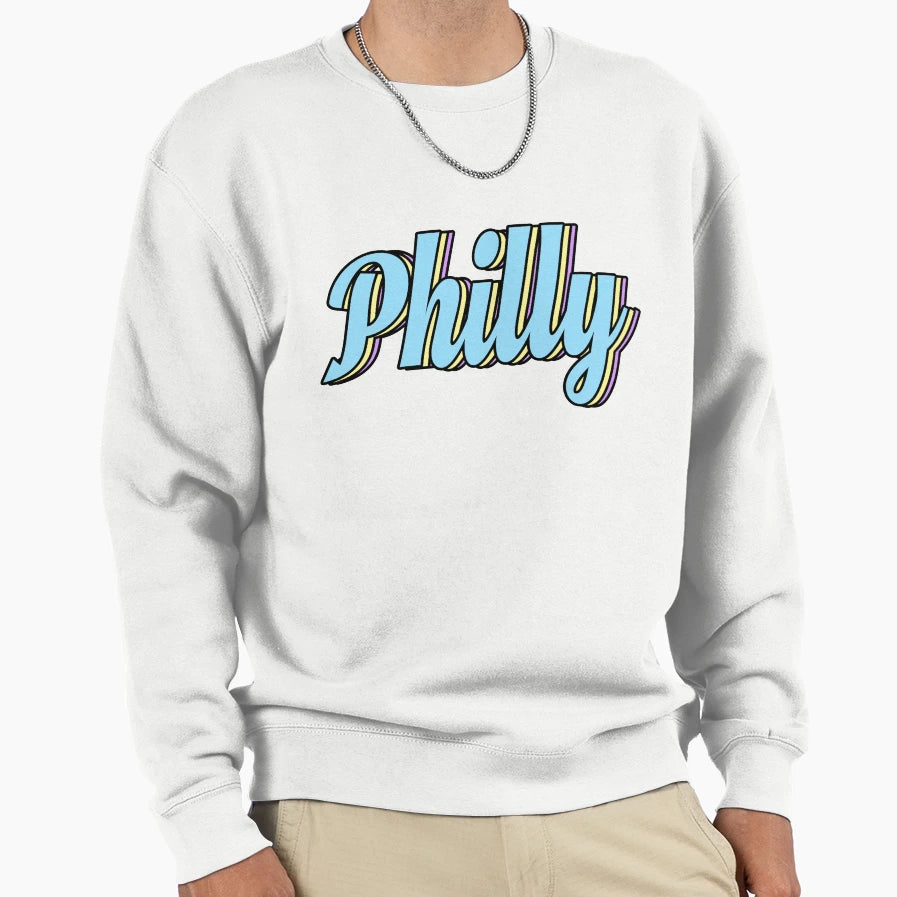 Philly Sweatshirt - Casual Everyday Wear for Adults - T-Shirt, Sweatshirt, Hoodie