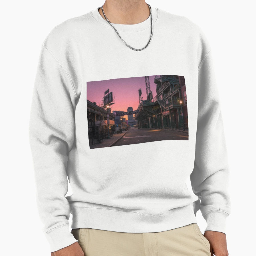 Fenway Park Boston Sweatshirt - Fun Novelty Design for Adults - T-Shirt, Sweatshirt, Hoodie