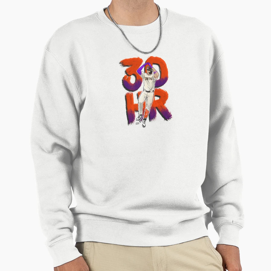 30 Home Run Season Sweatshirt - Custom Art Print Unisex - T-Shirt, Sweatshirt, Hoodie