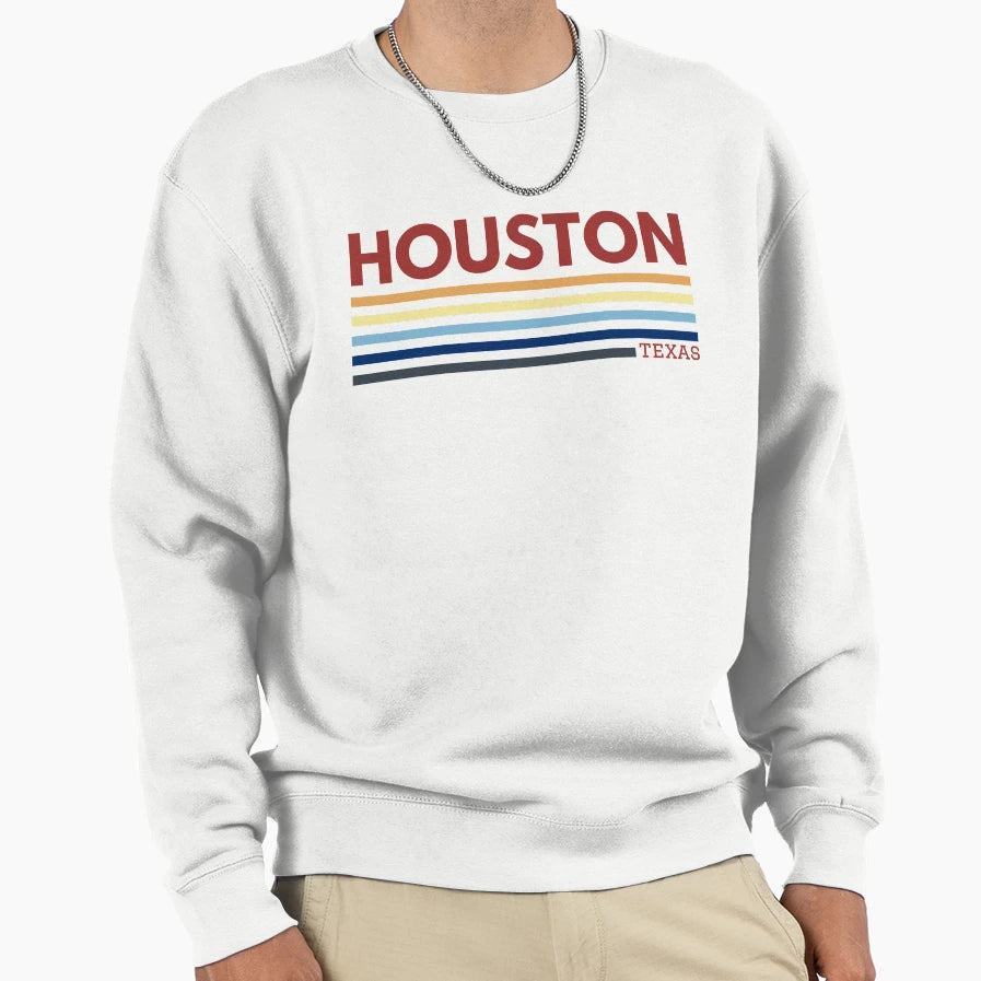 Houston Texas Sweatshirt - Fun Novelty Design Unisex - T-Shirt, Sweatshirt, Hoodie
