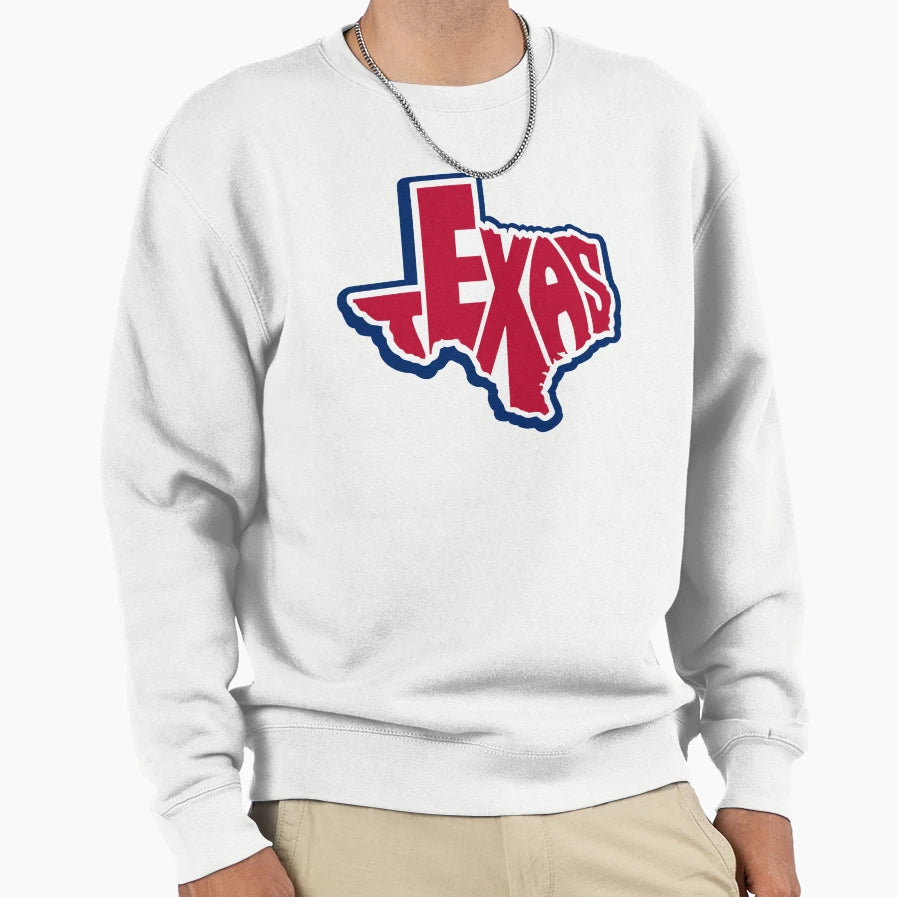 Texas State Art Lone Star Pride Sweatshirt - Fun Novelty Design Unisex - T-Shirt, Sweatshirt, Hoodie