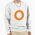Orange Color Letter O Sweatshirt - Graphic Print Men Women - T-Shirt, Sweatshirt, Hoodie
