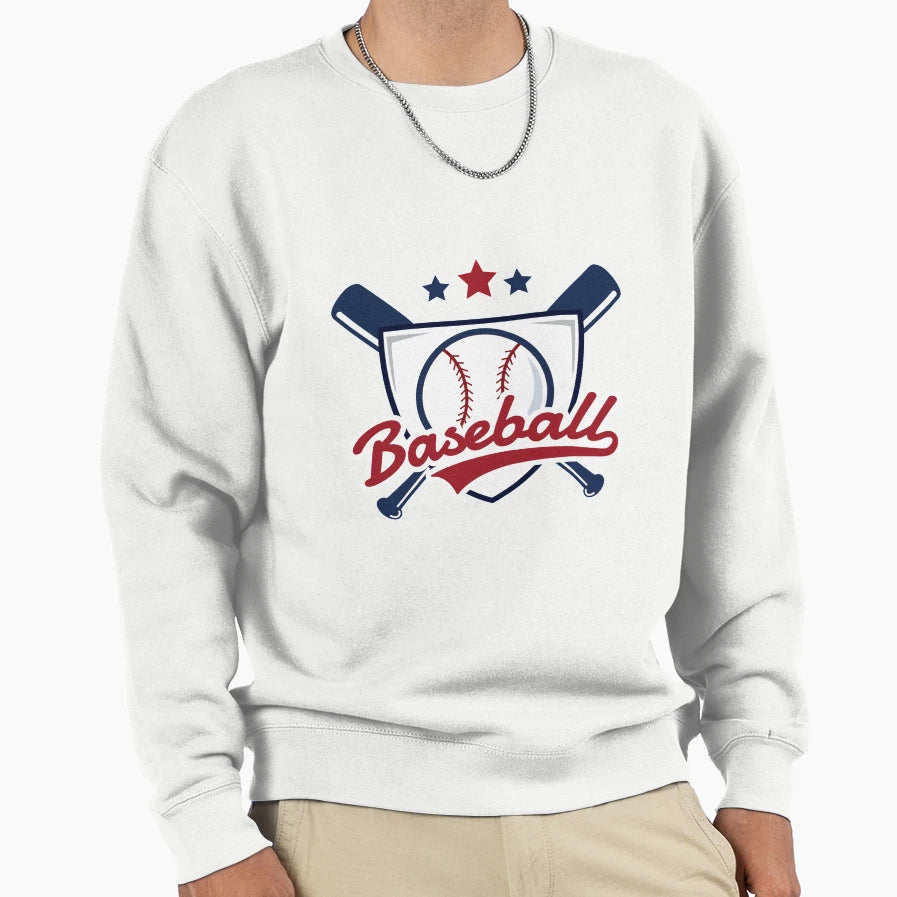 Baseball Gift Sweatshirt - Graphic Print for Adults - T-Shirt, Sweatshirt, Hoodie
