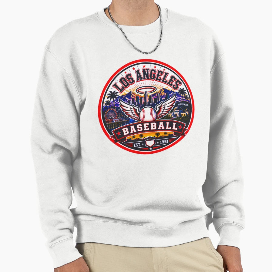 Los Angeles Sports Logo Socal Baseball Fan T-Shirt - Unique Graphic Unisex - T-Shirt, Sweatshirt, Hoodie