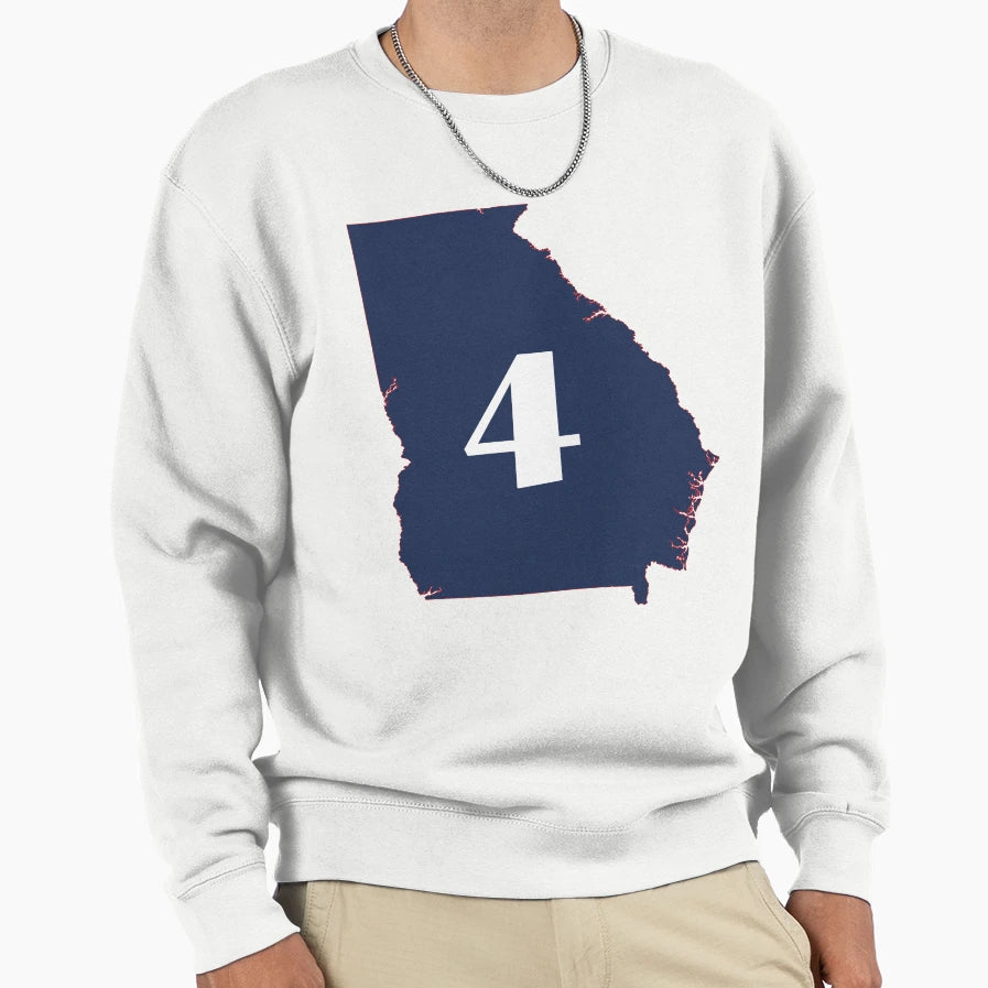 Georgia Fourth State Sweatshirt - Novelty Apparel for Adults - T-Shirt, Sweatshirt, Hoodie