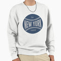New York Baseball Ball Stitching Sweatshirt - Trendy Graphic for Adults - T-Shirt, Sweatshirt, Hoodie