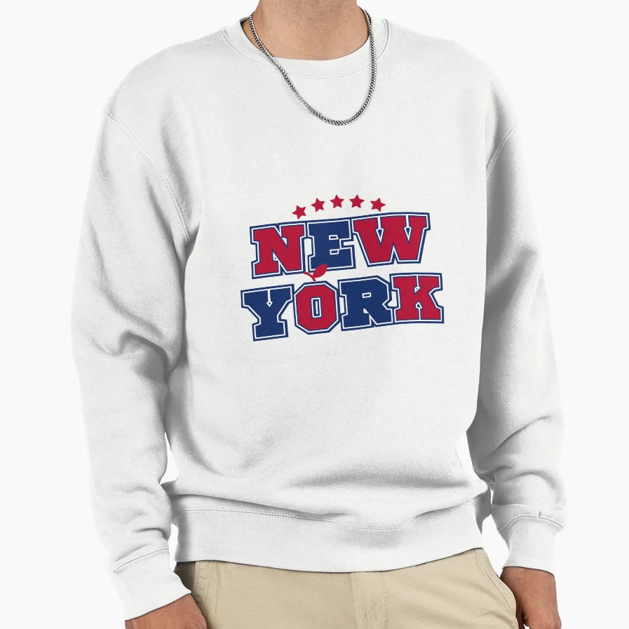 New York Sweatshirt - Graphic Print Men Women - T-Shirt, Sweatshirt, Hoodie